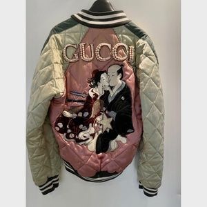 gucci womens bomber jacket
